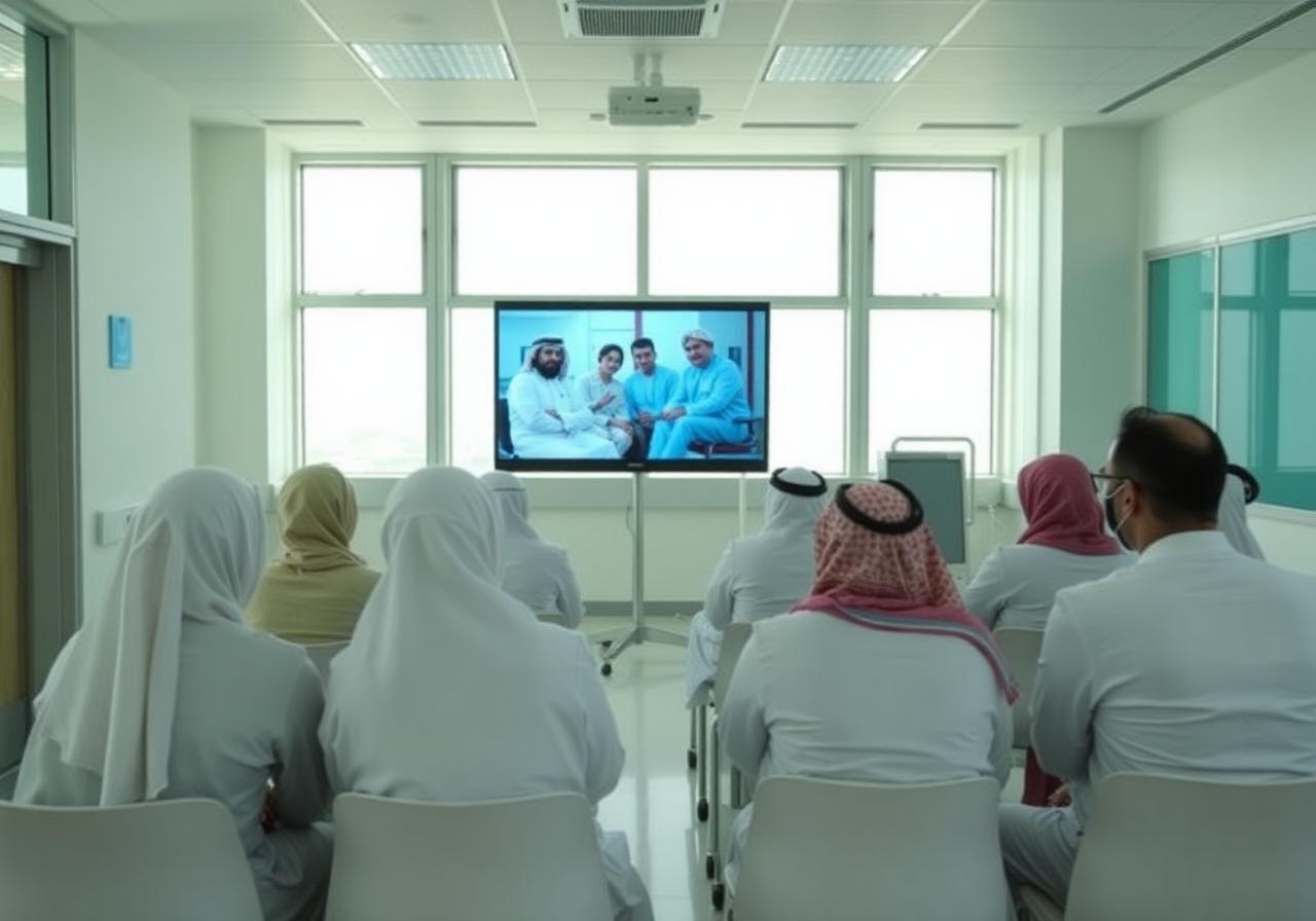 GCC hospital training session